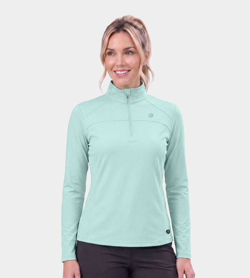 LADIES BIRDIE MIDLAYER - MINT
