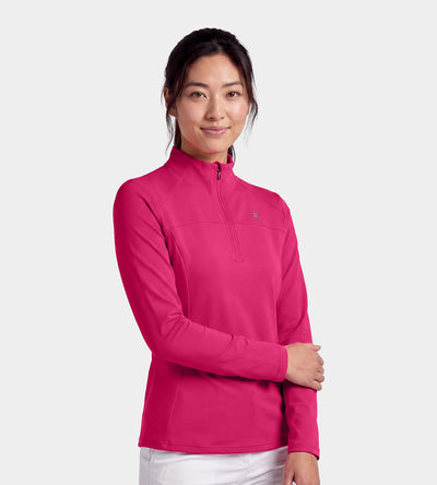 LADIES BIRDIE MIDLAYER - ROSE