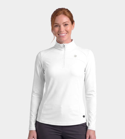 LADIES BIRDIE MIDLAYER - WEISS