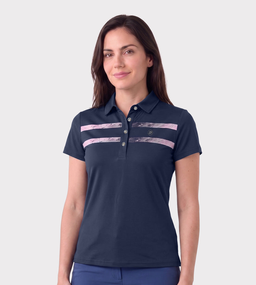 LADIES BRIS POLO - NAVY