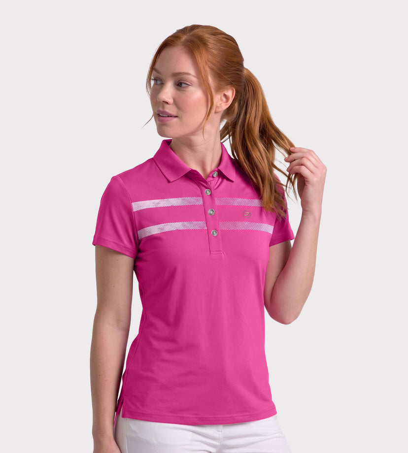 LADIES BRIS POLO - PINK
