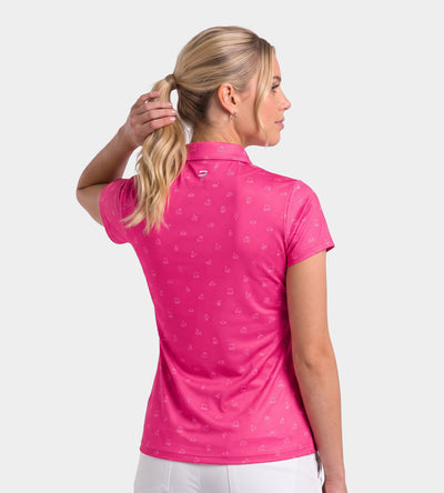 LADIES CLUB 2.0 POLO - ROSE