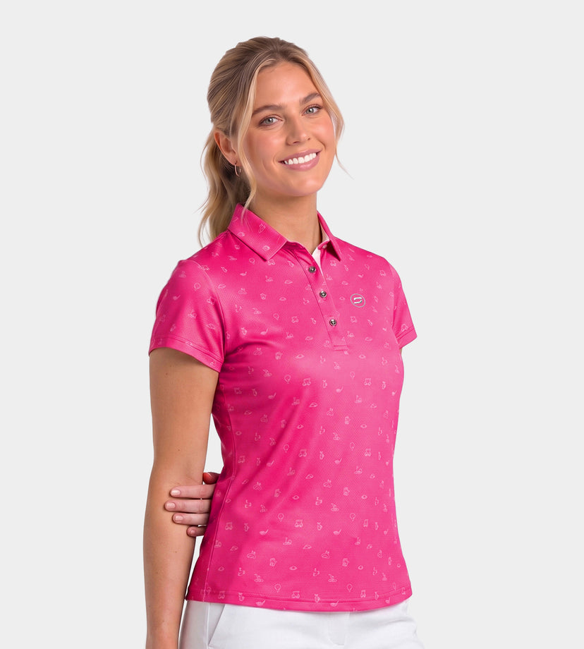 LADIES CLUB 2.0 POLO - ROSA