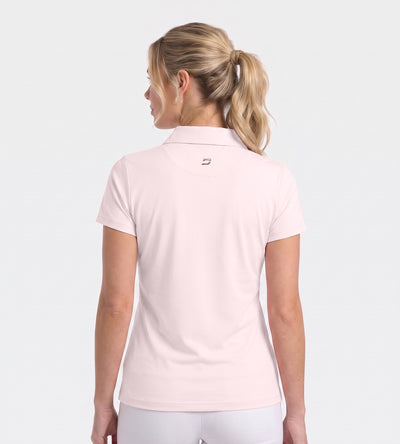 LADIES CLUBHOUSE POLO - BLUSH