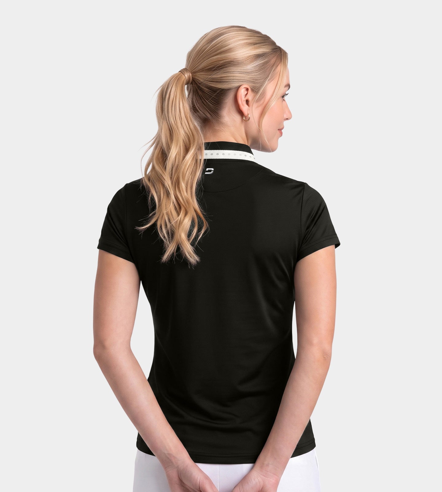 LADIES COUTURE POLO - NOIR