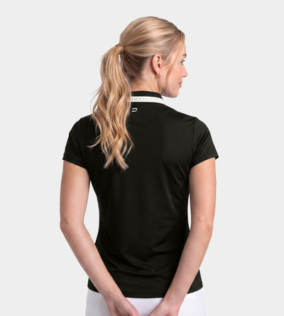 LADIES COUTURE POLO - NOIR