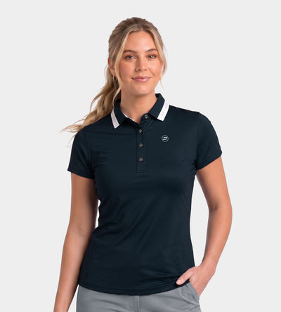 LADIES COUTURE POLO - MARINE