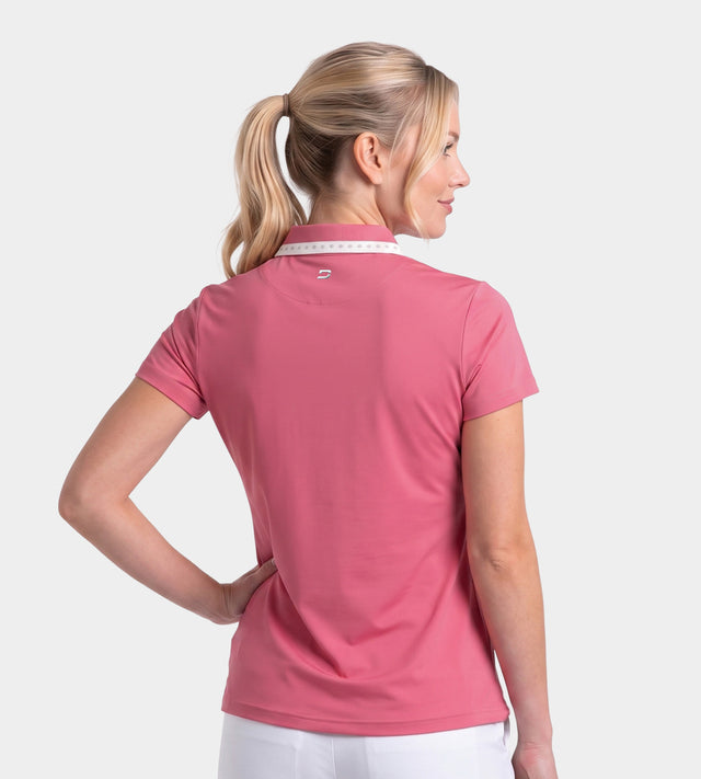 LADIES COUTURE POLO - ROSA