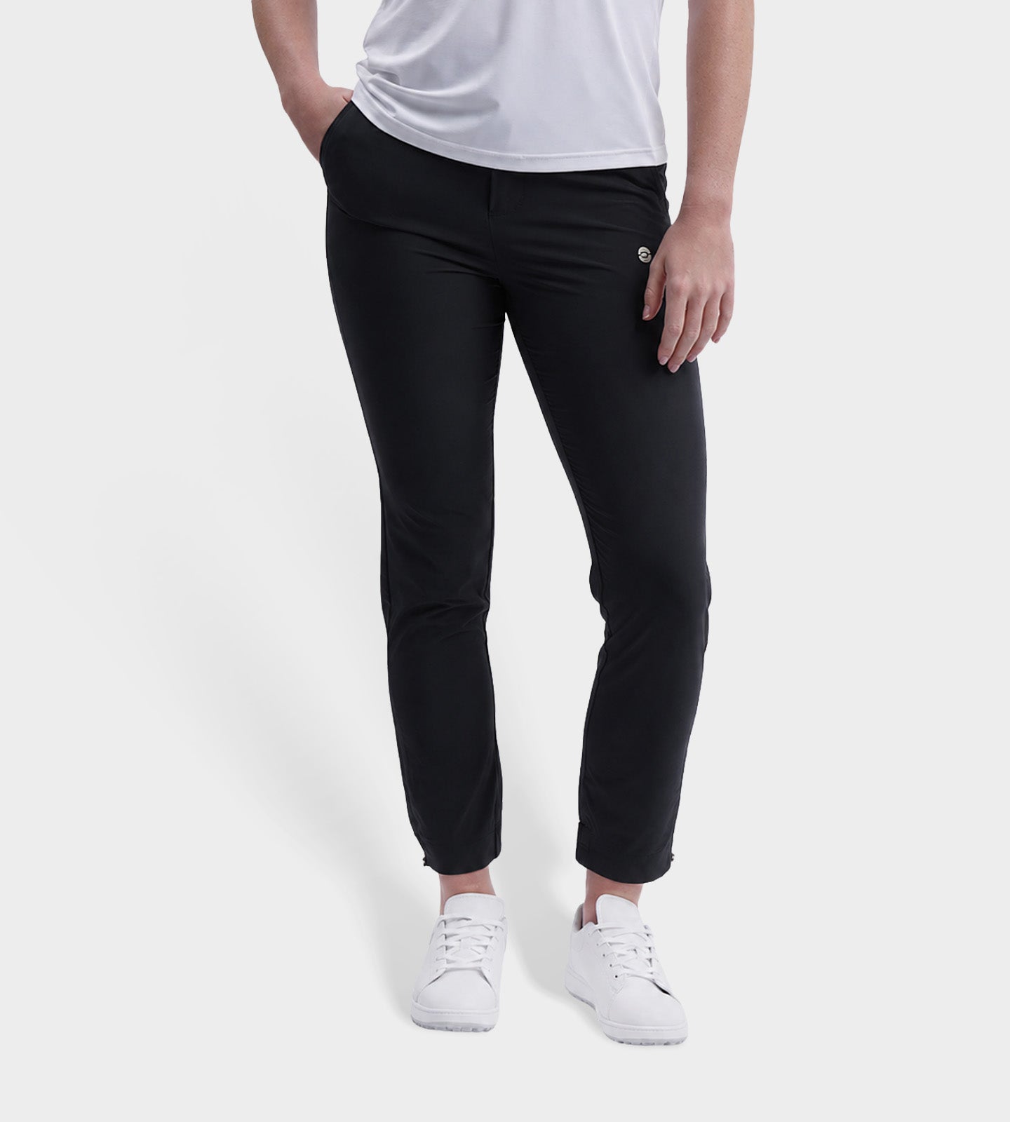 LADIES GOLF JOGGERS - NEGRO