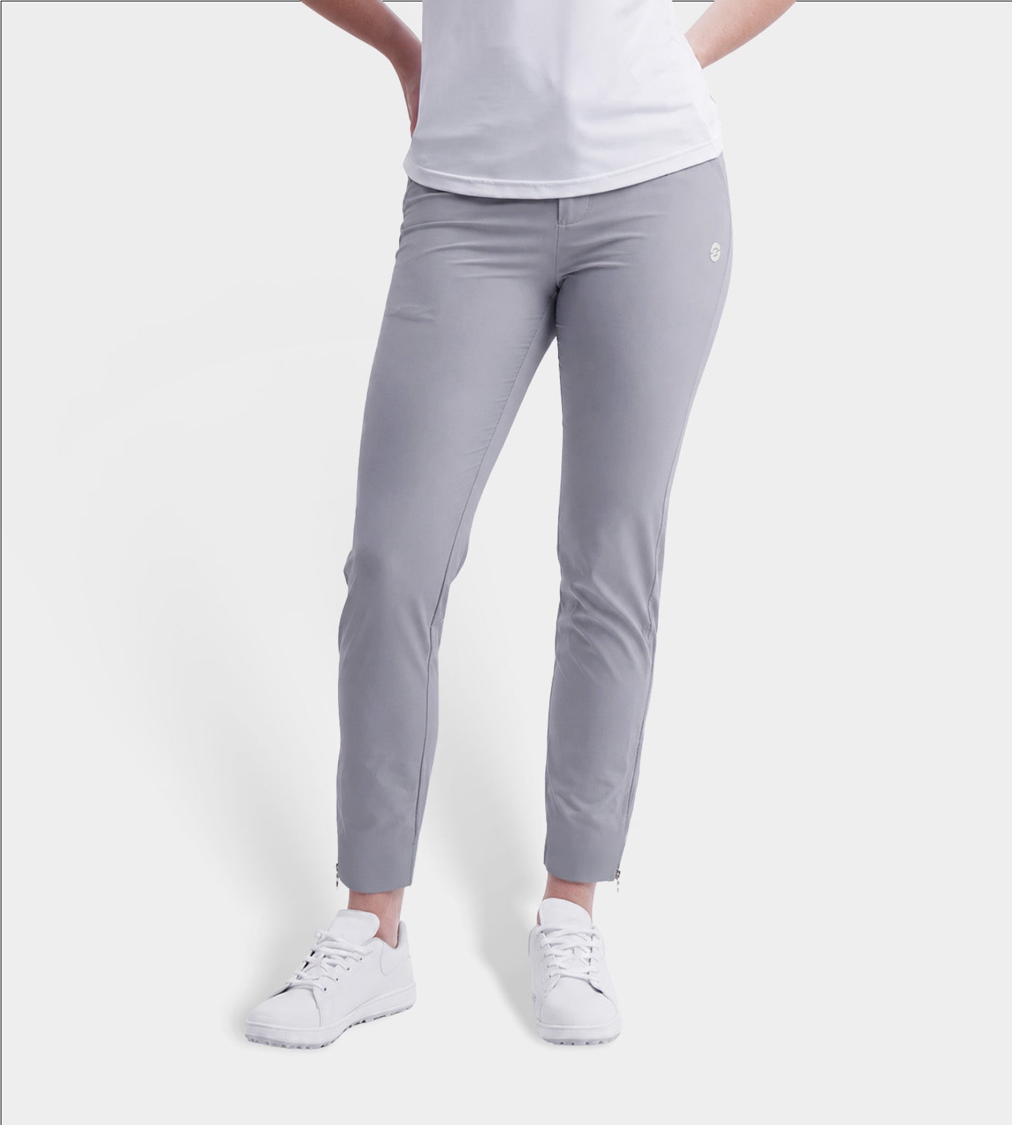 LADIES GOLF JOGGERS - GRIS
