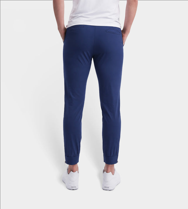 LADIES GOLF JOGGERS - NAVY