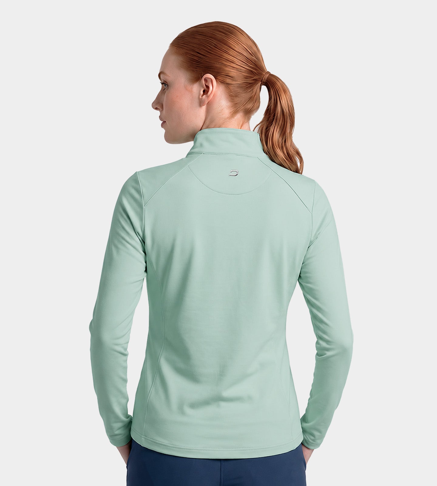 LADIES HEART MIDLAYER - MENTHE