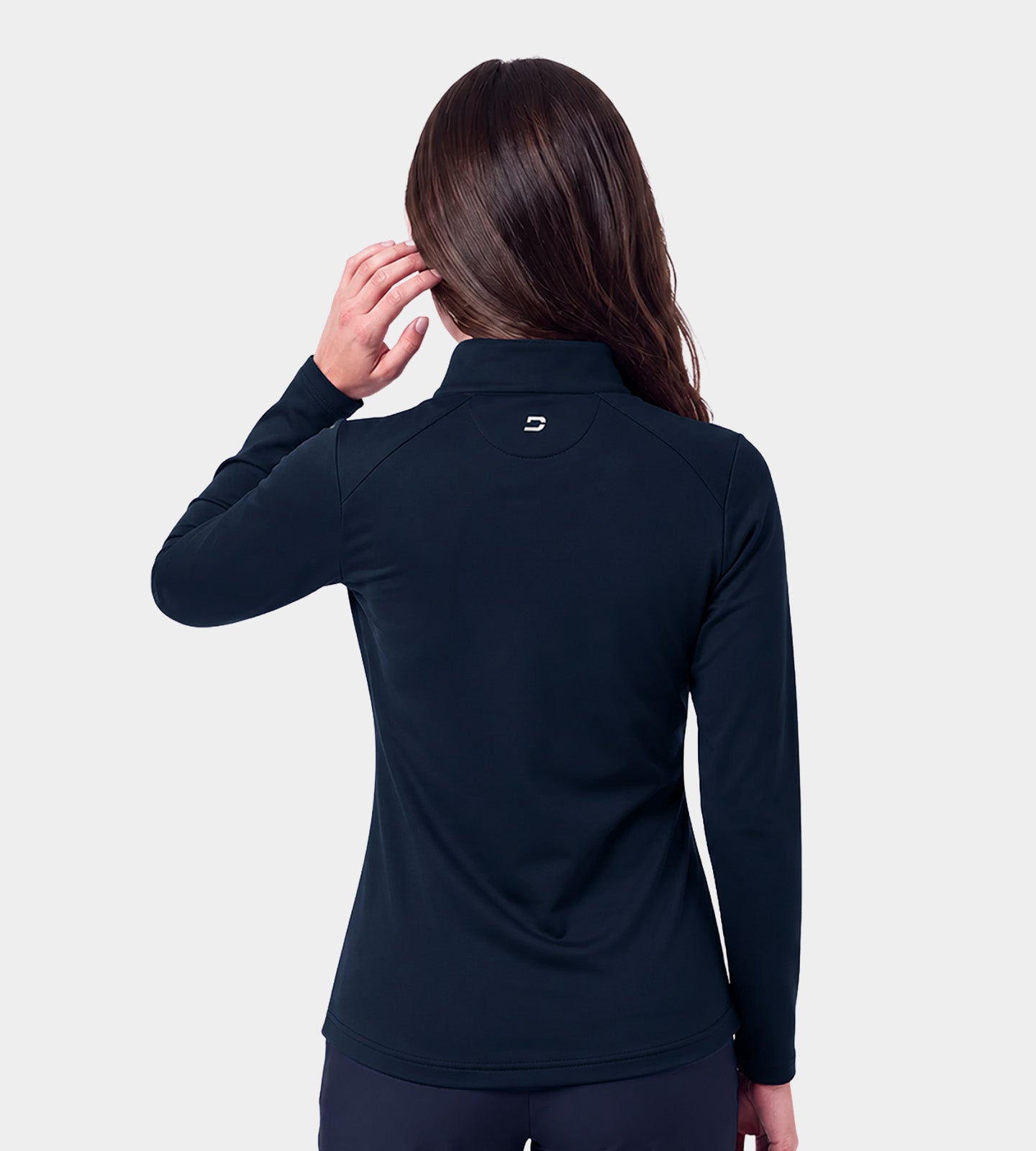 LADIES HEART MIDLAYER - MARINE