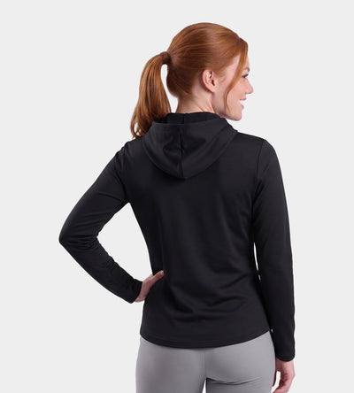 LADIES HESSIE HOODIE - NOIR