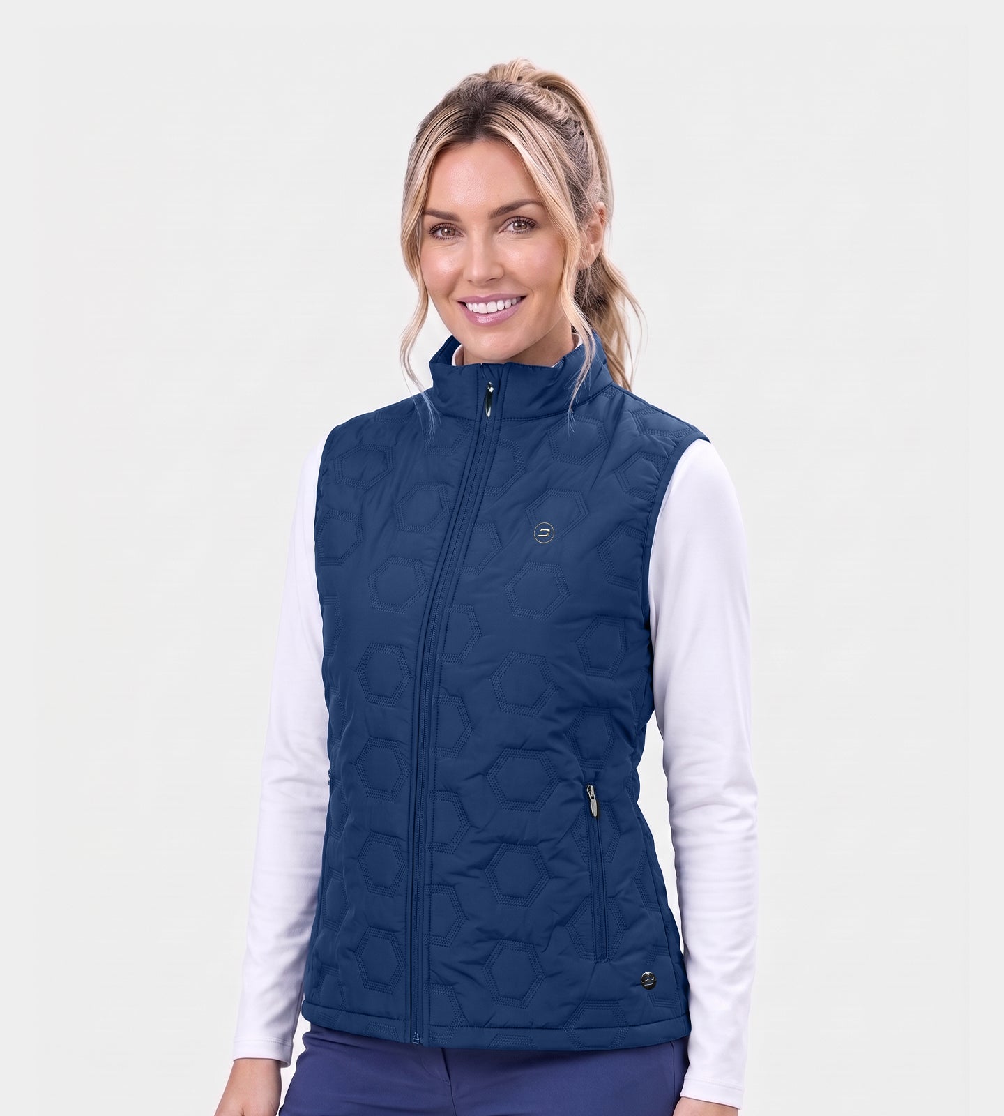 LADIES HEXA PERFORMANCE GILET - MARINO