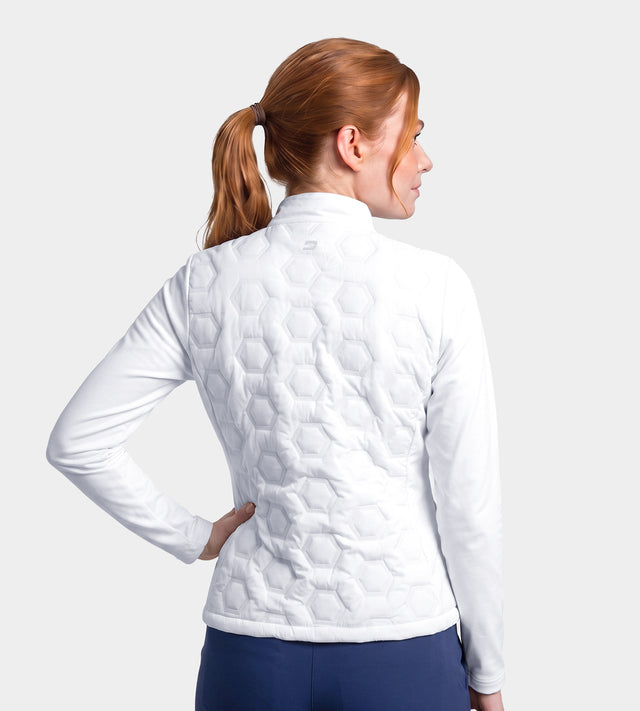 LADIES HEXA PERFORMANCE JACKET - BLANC