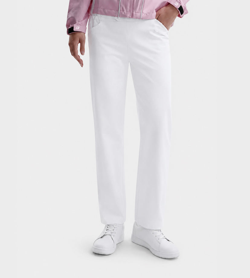LADIES INFINITE RAIN TROUSERS - BIANCO