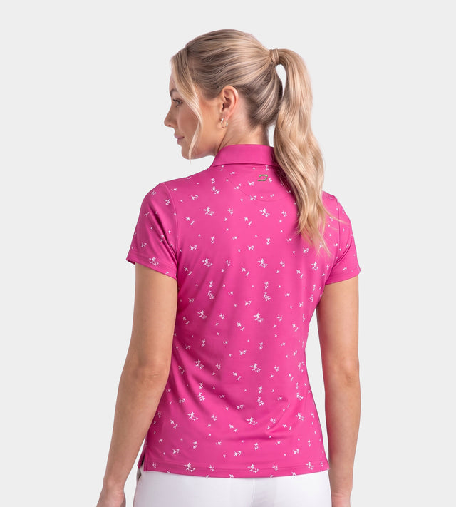 LADIES LILY POLO - PINK