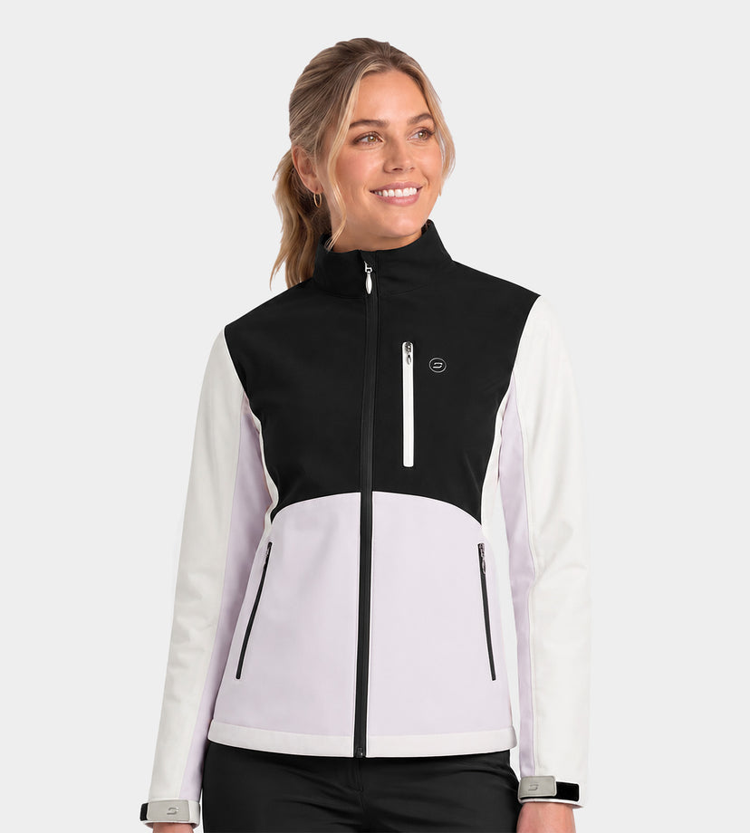 LADIES STORME RAIN JACKET - BLACK