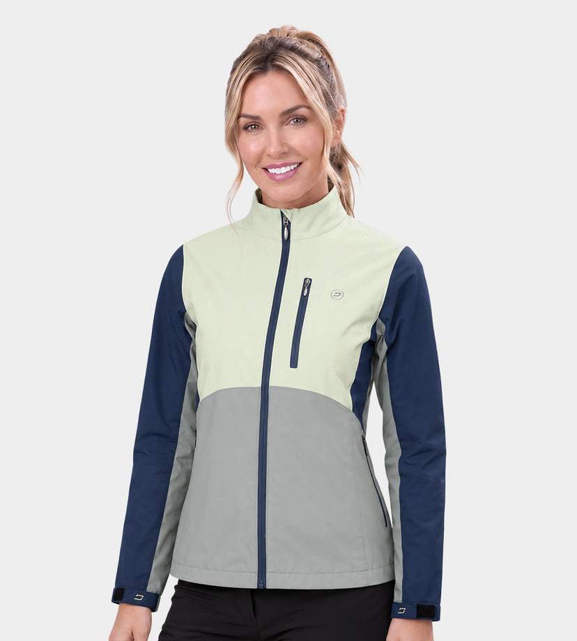 LADIES STORME RAIN JACKET - MINT