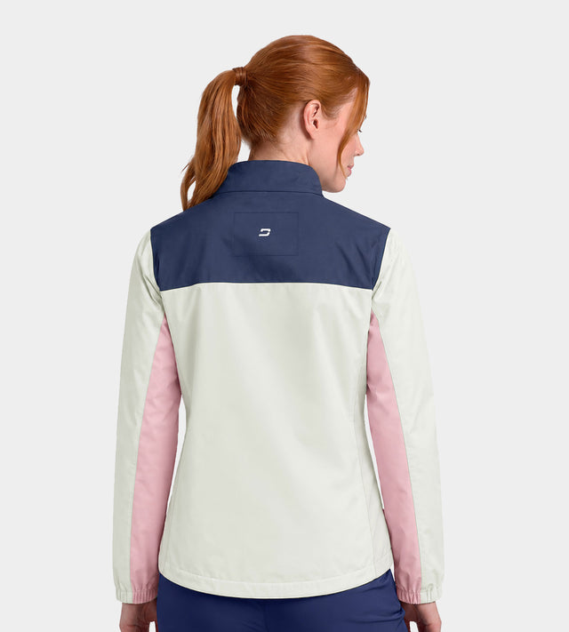 LADIES STORME RAIN JACKET - NAVY