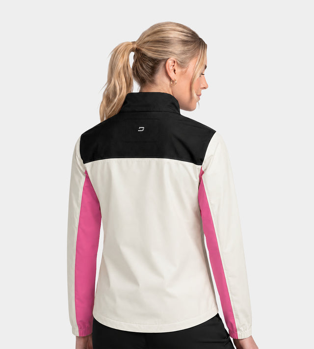 LADIES STORME RAIN JACKET - PINK