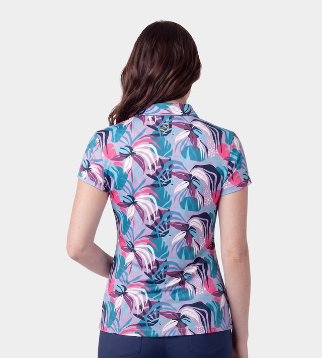 LADIES TROPIC POLO - LAVENDER
