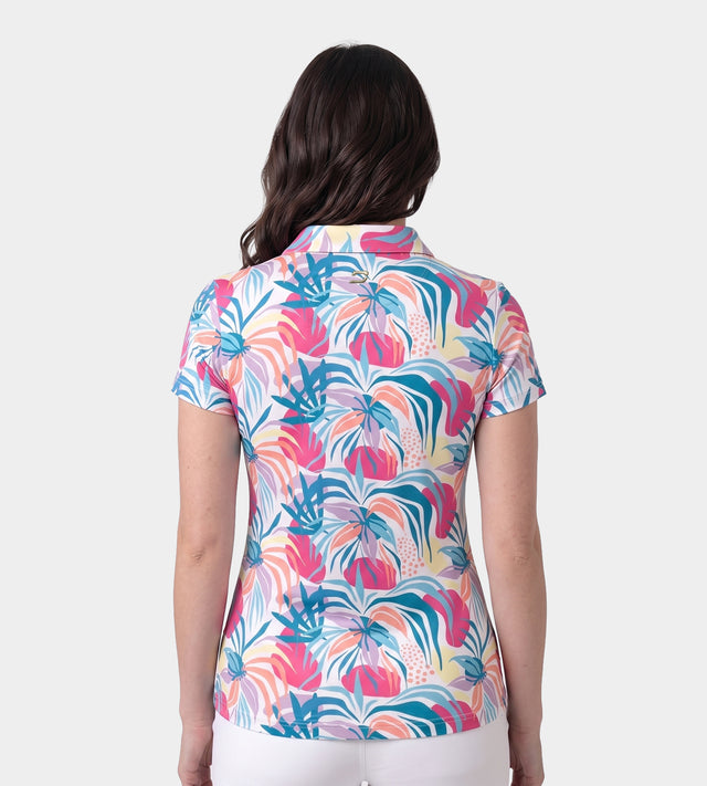 LADIES TROPIC POLO - BLANCO