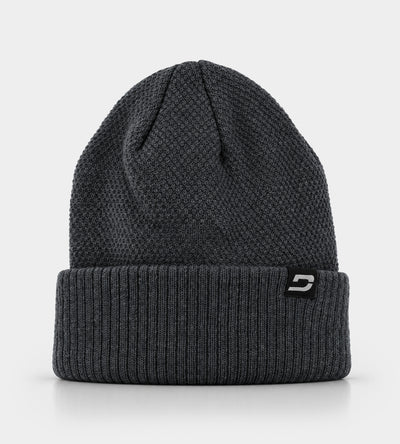 LINIE BEANIE - CHARCOAL