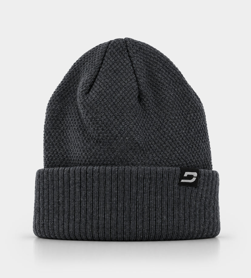 LINIE BEANIE - CHARCOAL