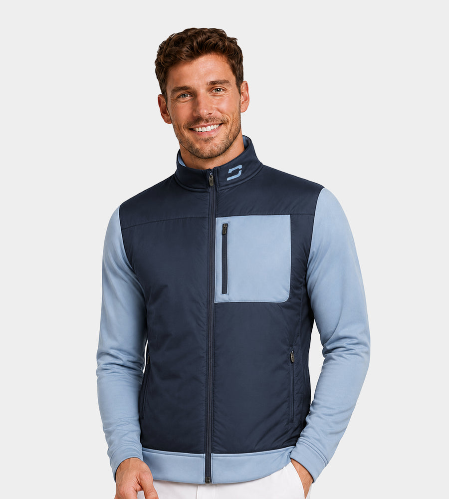 LINKS TECH JACKET - MARINEBLAUW