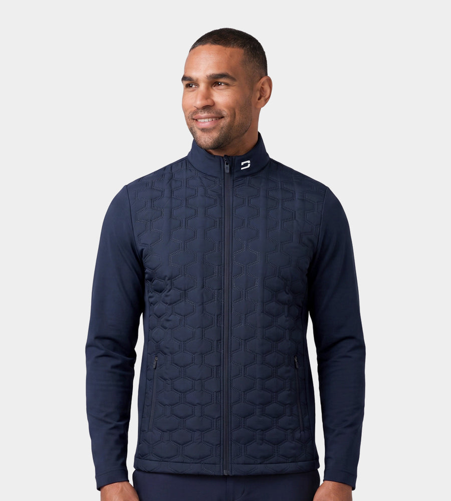 LUNAR DOT JACKET - MARINO