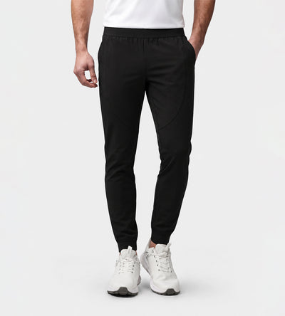 LUXE GOLF JOGGERS - BLACK