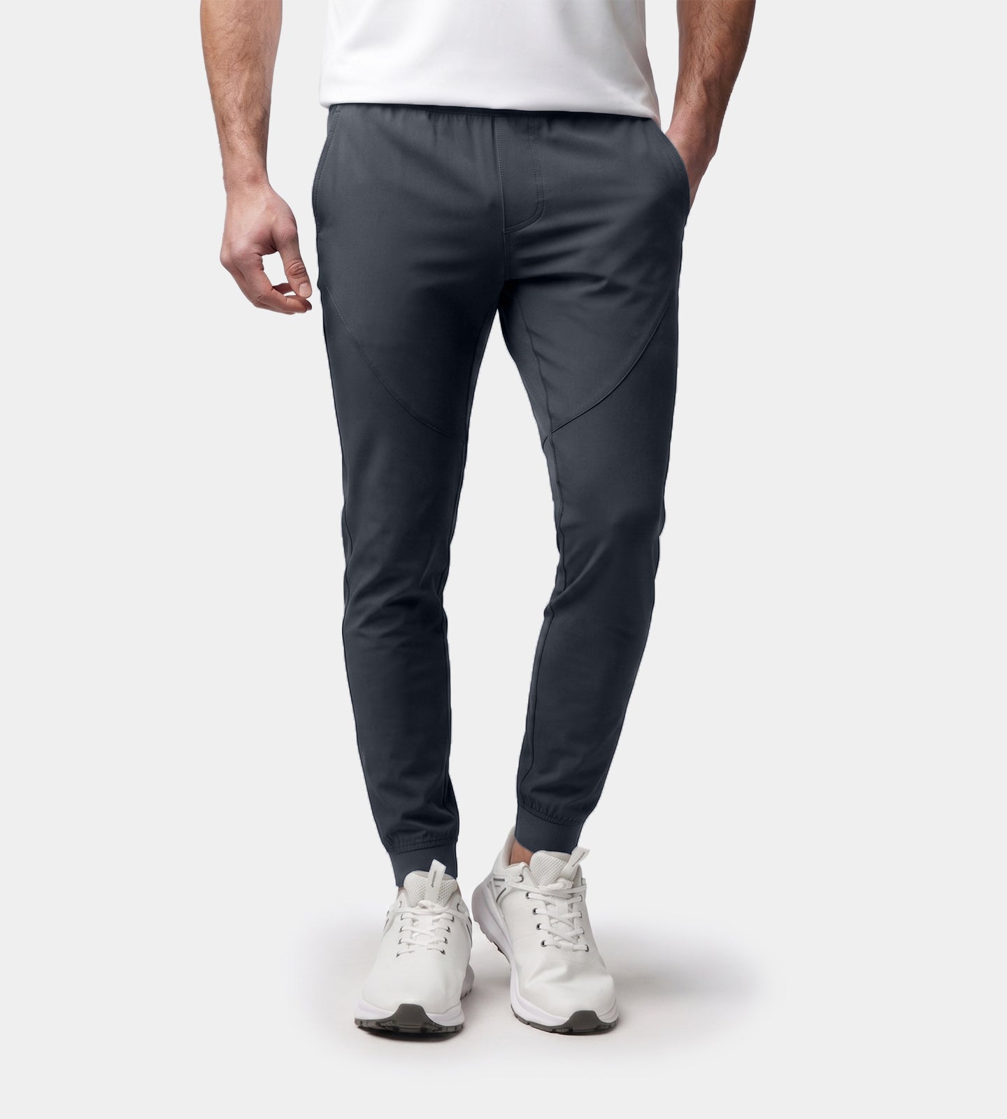 LUXE GOLF JOGGERS - CHARCOAL