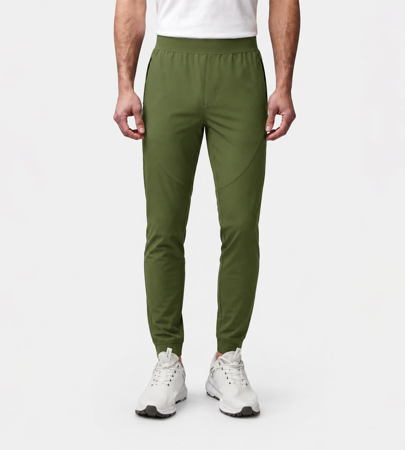 LUXE GOLF JOGGERS - CAQUI
