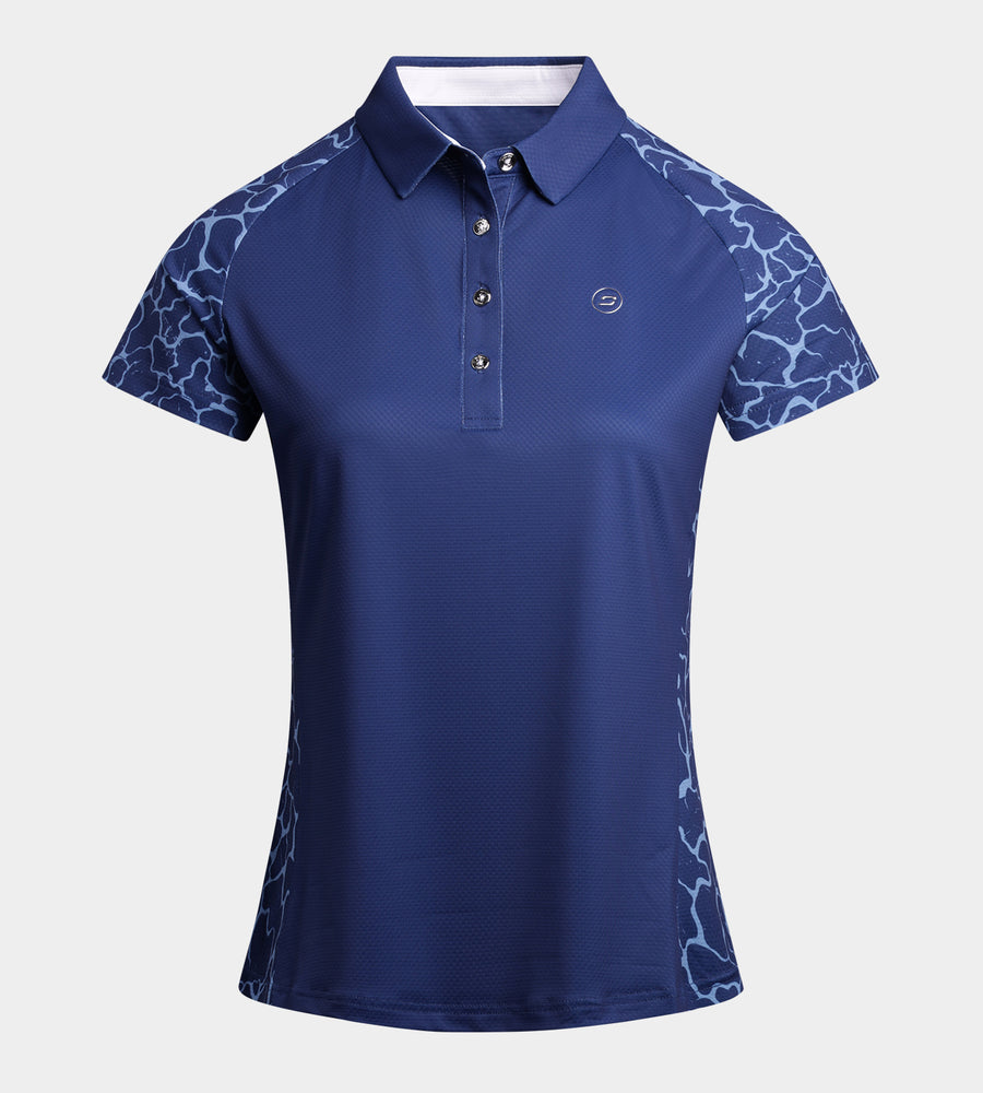 LADIES APEX POLO - NAVY