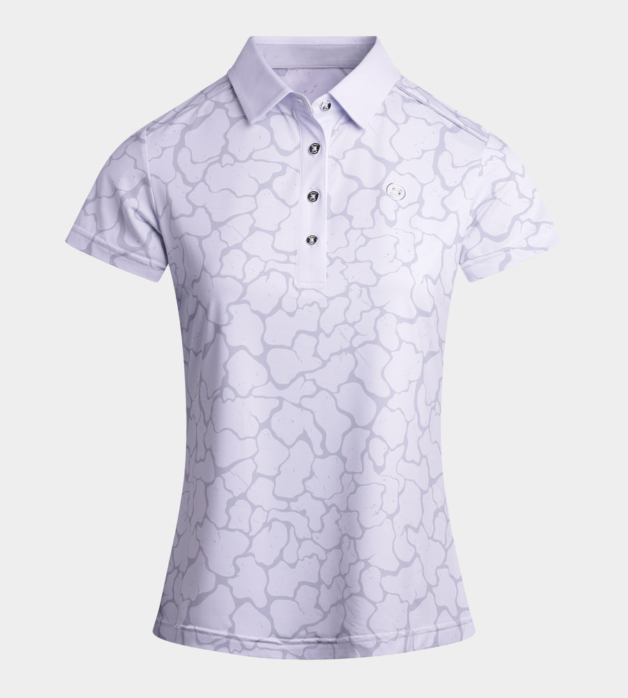 LADIES BLISS POLO - WHITE
