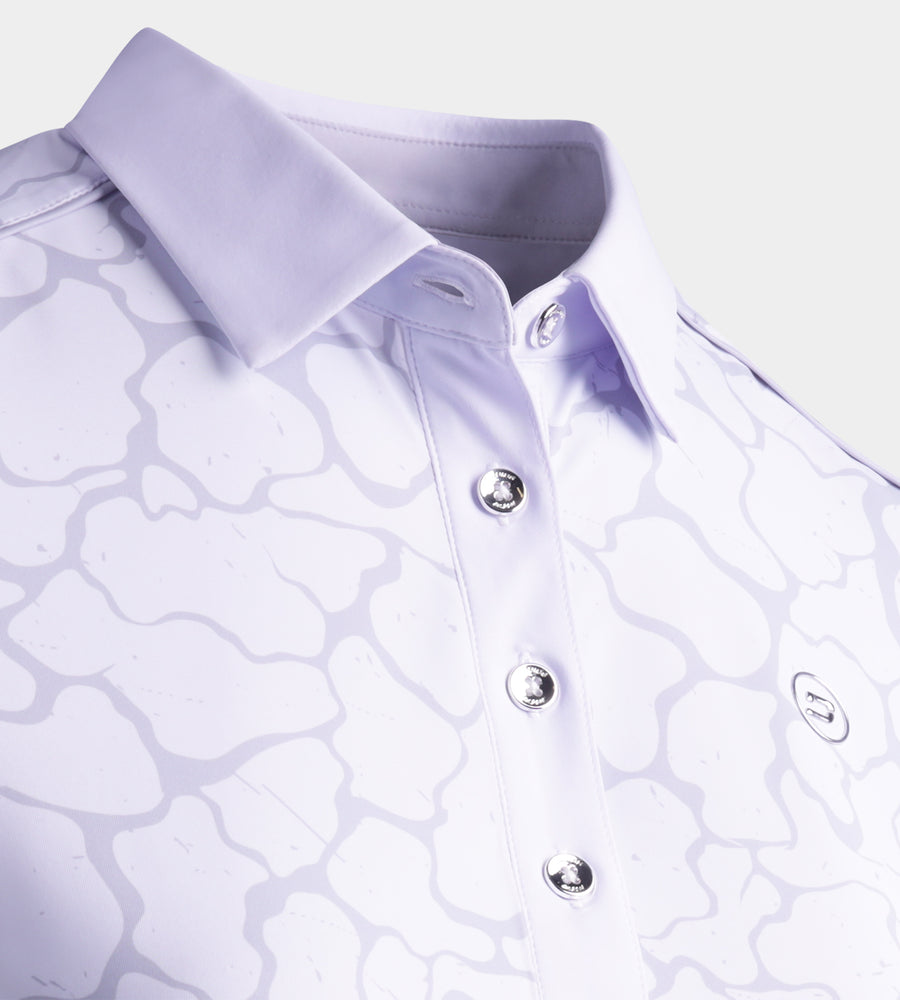 LADIES BLISS POLO - WHITE