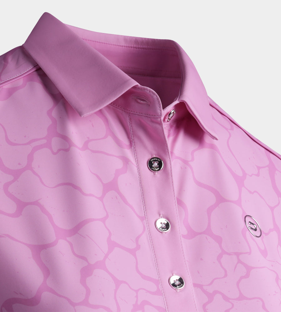 LADIES BLISS POLO - PINK