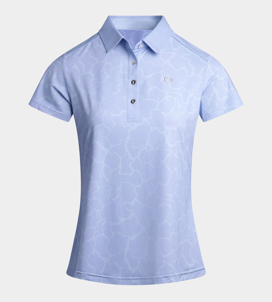 LADIES BLISS POLO - BLUE