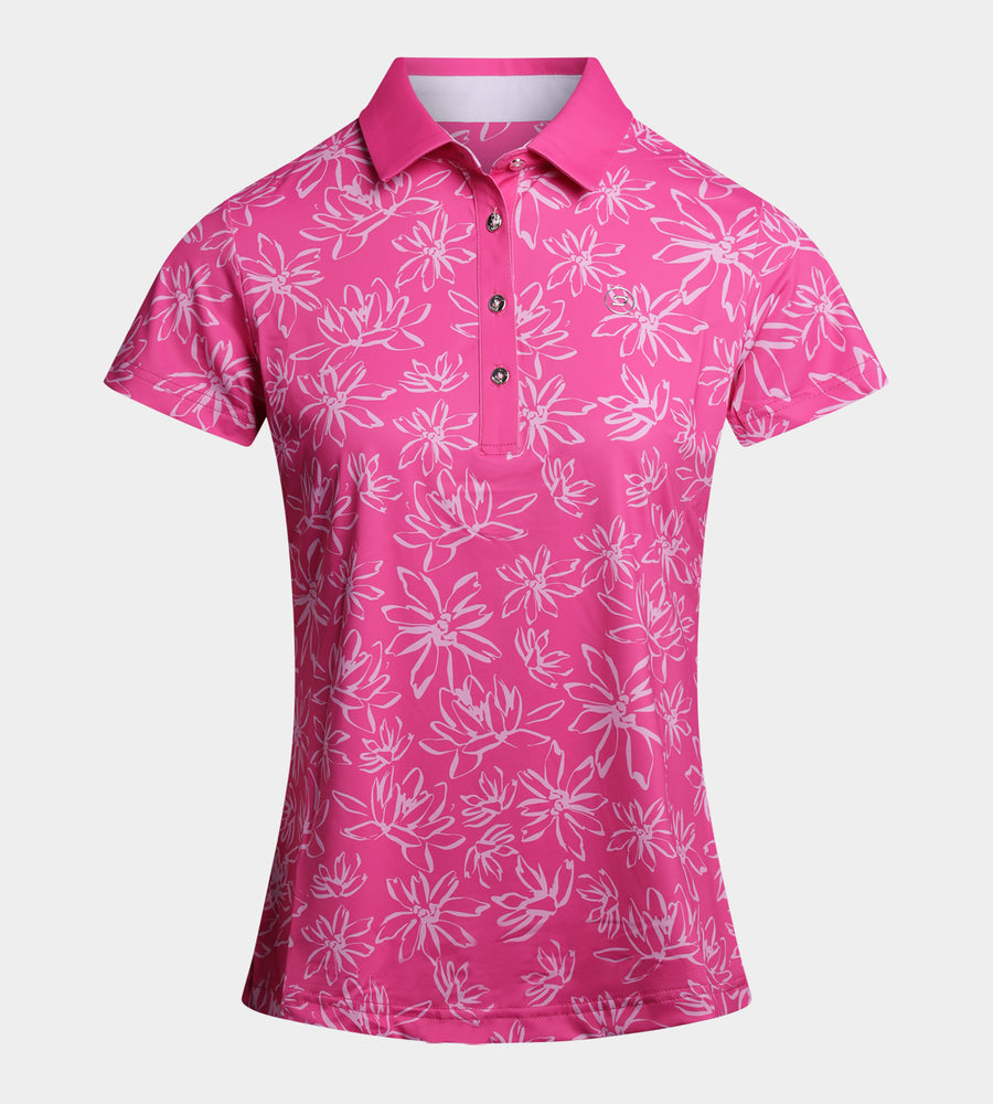 LADIES BLOOM POLO - PINK