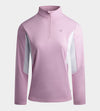 LADIES BREEZY MIDLAYER - BLUSH