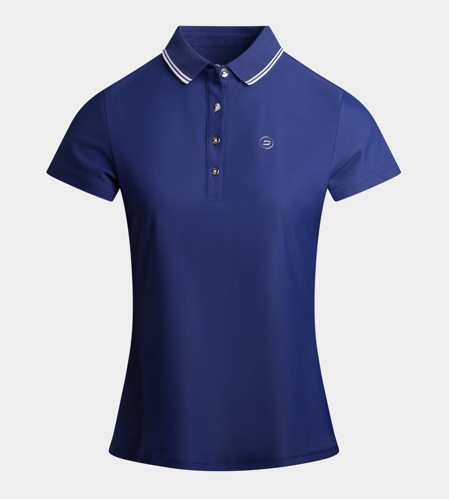 LADIES CLASSIC FIT POLO - NAVY