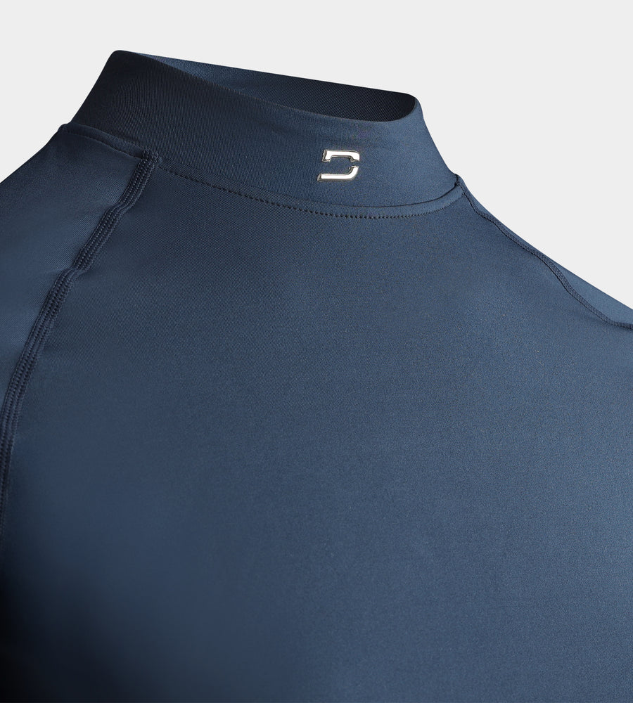 LADIES CREW BASELAYER - MARINEBLAUW