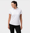 LADIES ELITE POLO - BLANC