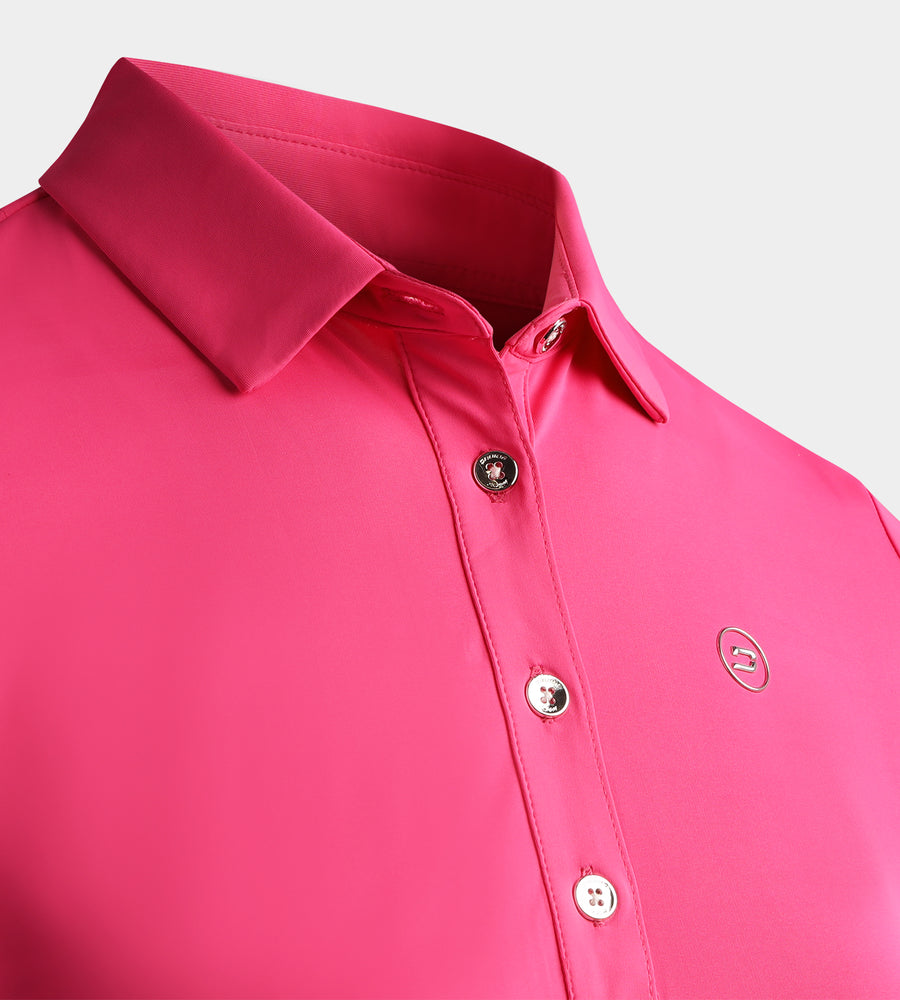 LADIES ELITE POLO - ROZE