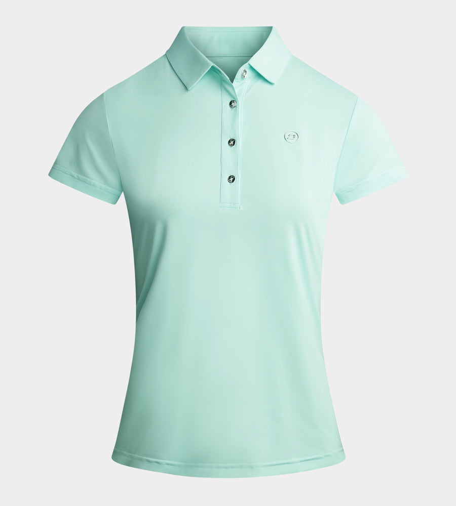 LADIES ELITE POLO - ZEEGROEN