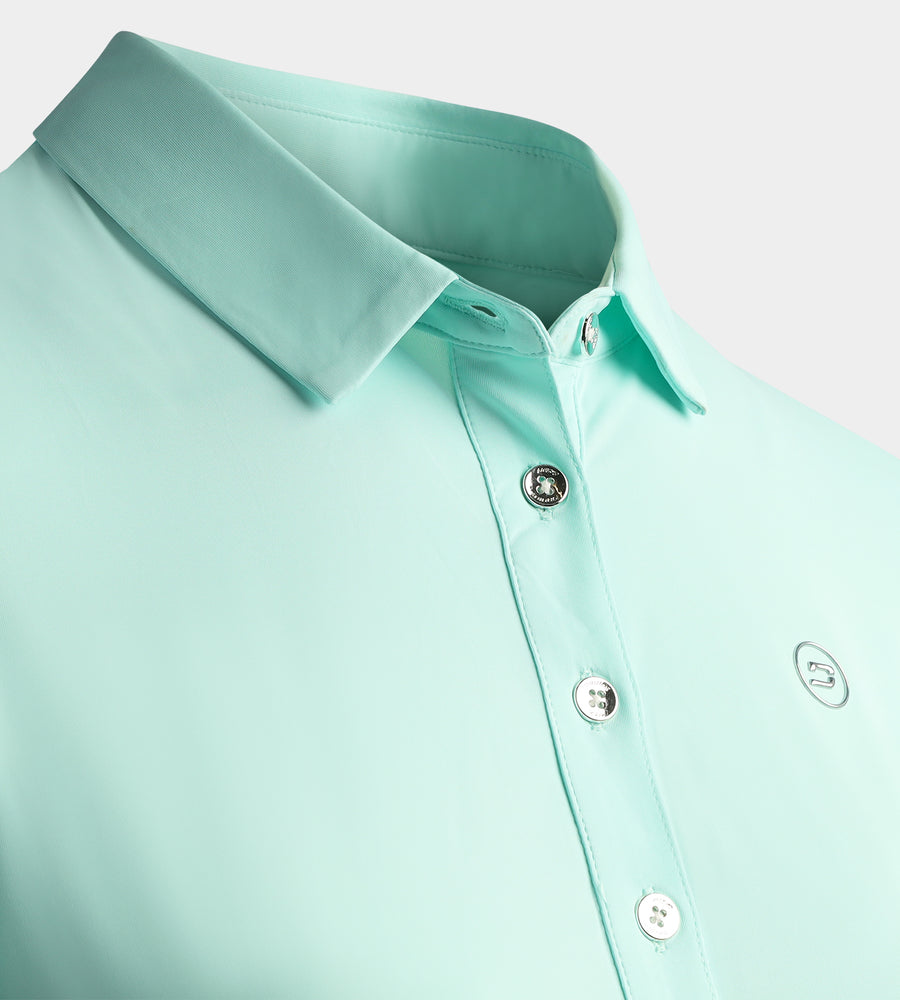 LADIES ELITE POLO - ZEEGROEN