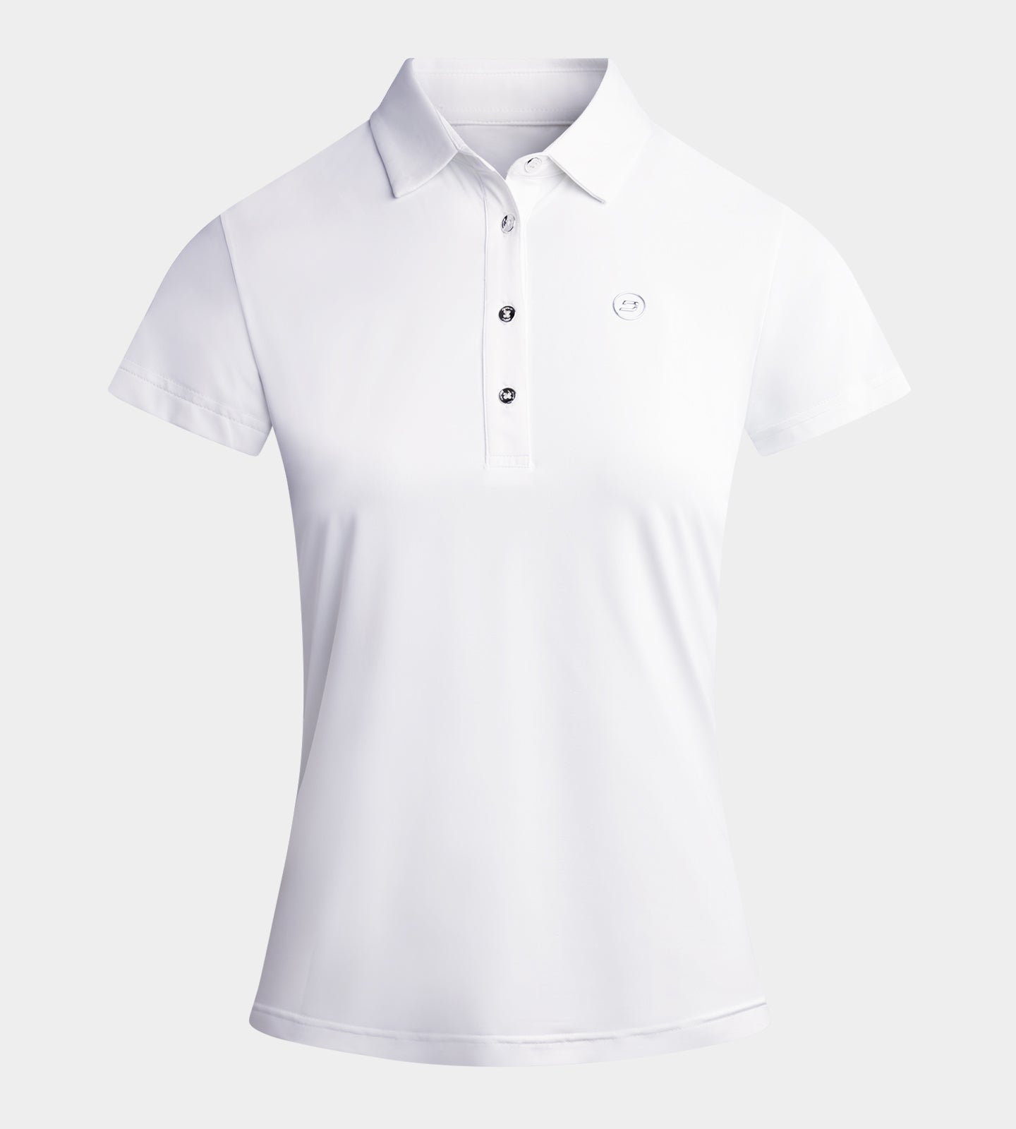 LADIES ELITE POLO - WEISS
