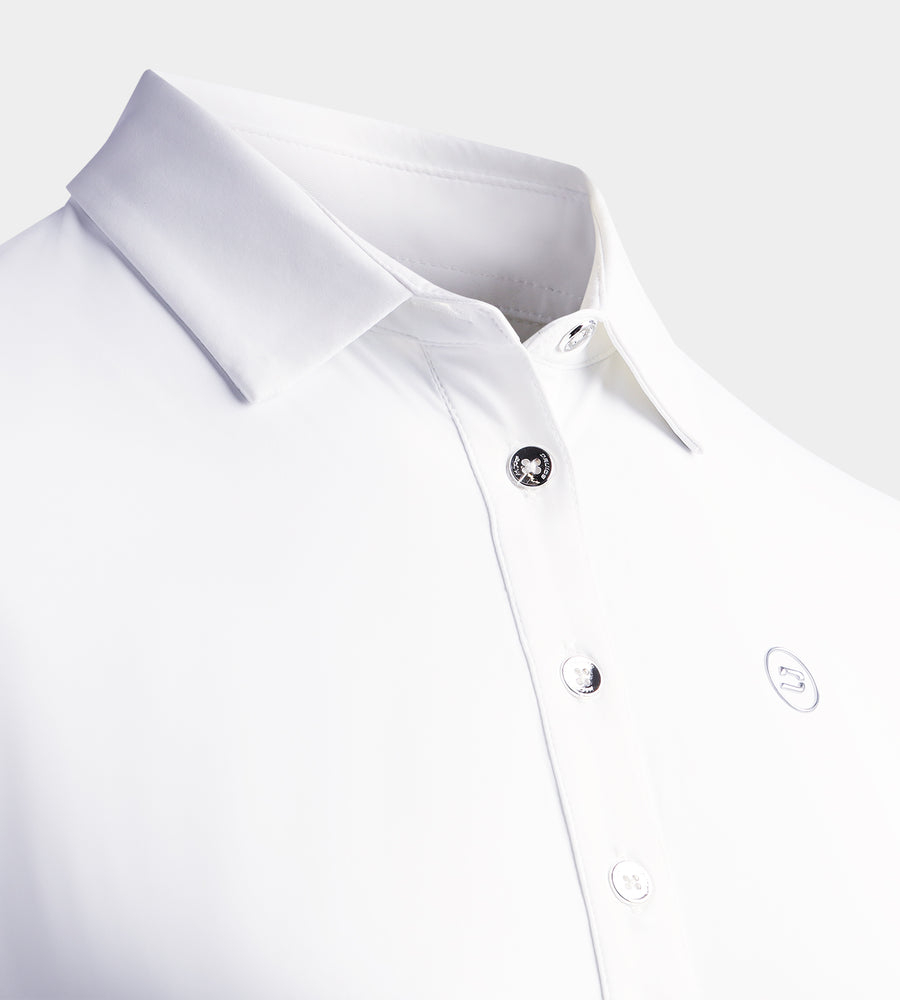 LADIES ELITE POLO - WIT